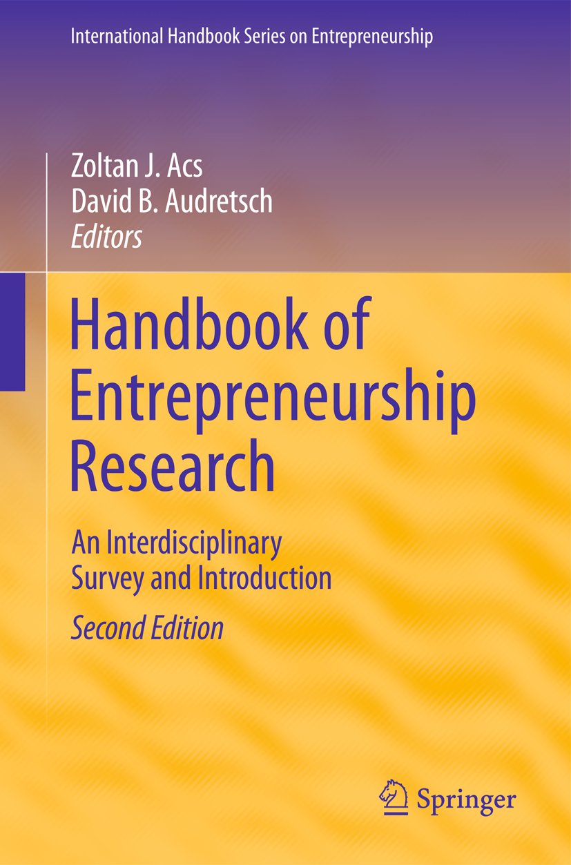 International Handbook Series on Entrepreneurship
