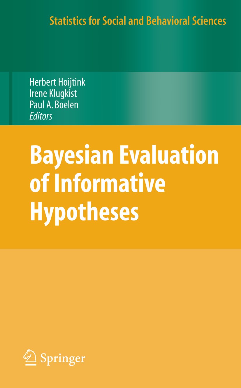 Statistics for Social and Behavioral Sciences
