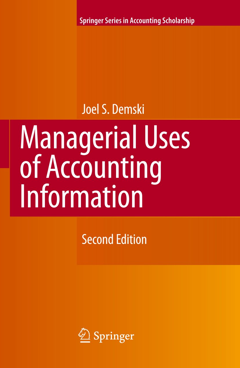 Springer Series in Accounting Scholarship