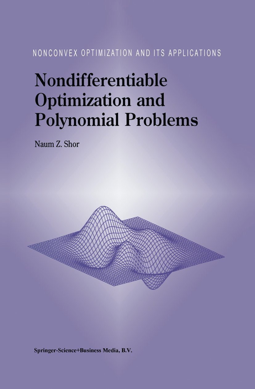 Nonconvex Optimization and Its Applications