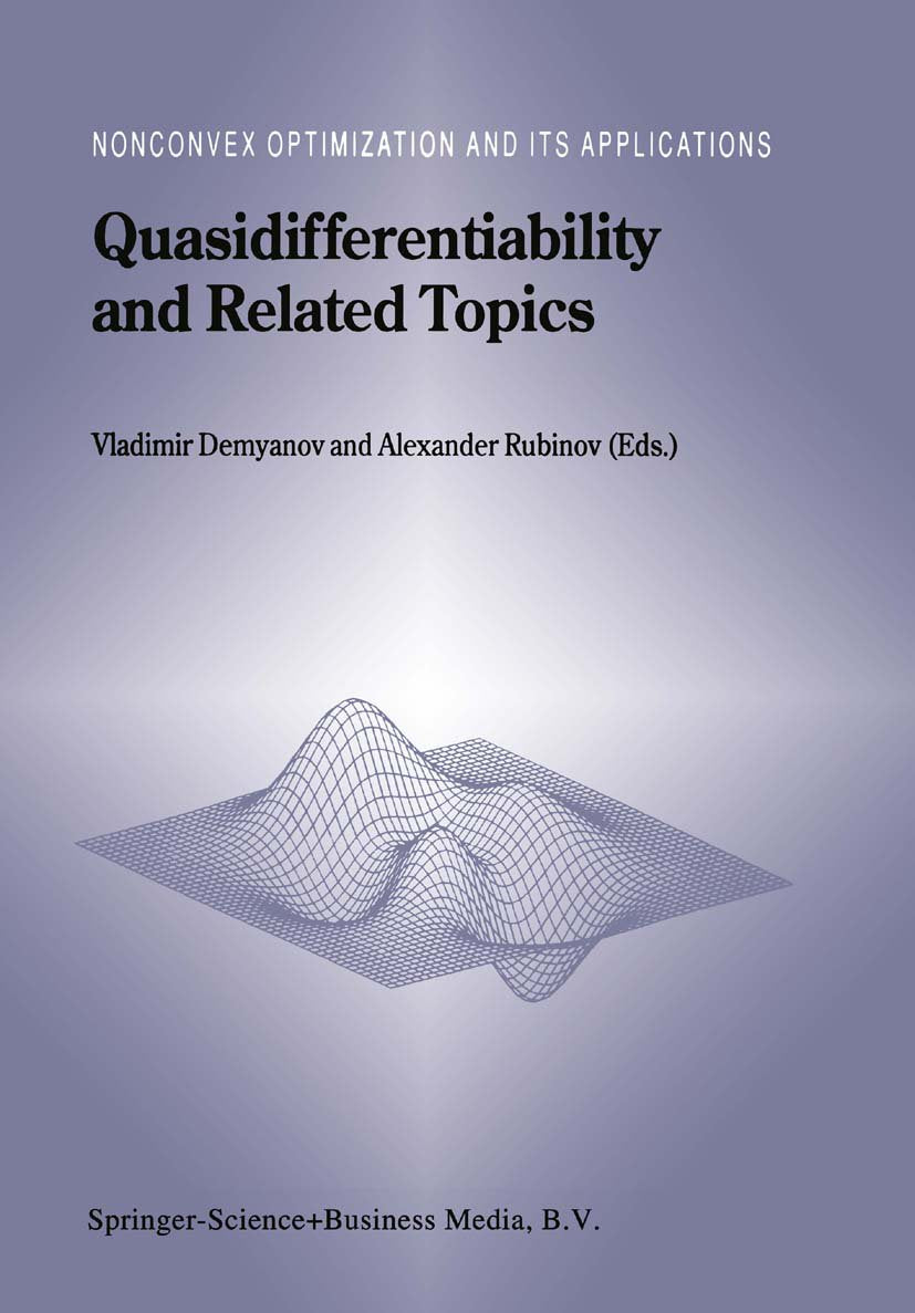 Nonconvex Optimization and Its Applications
