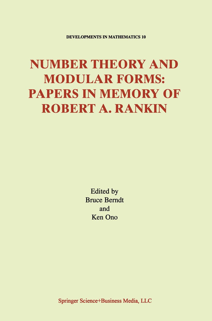 Developments in Mathematics