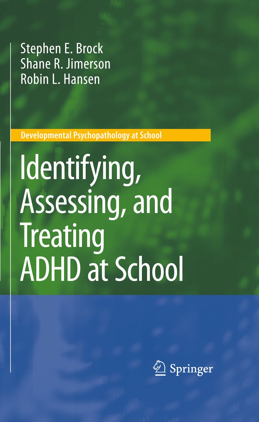 Developmental Psychopathology at School