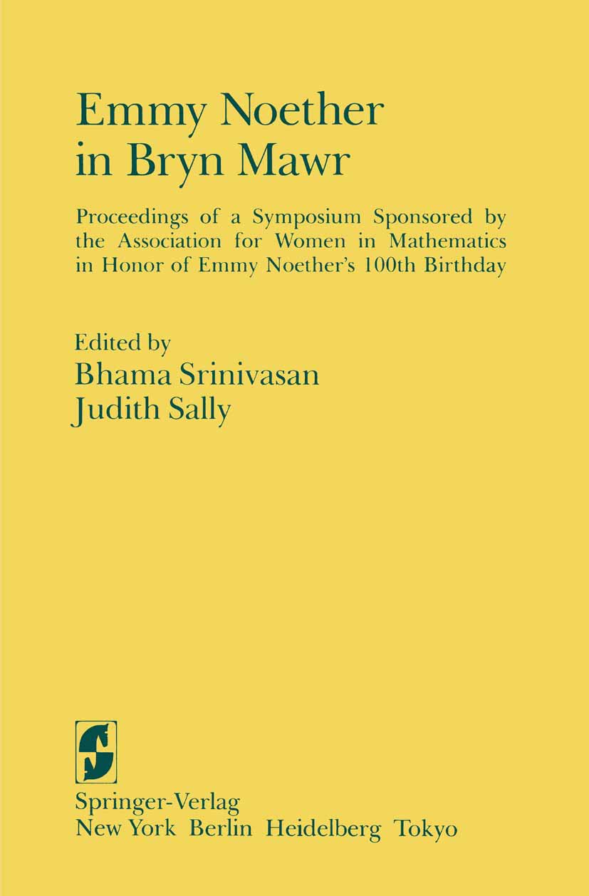 Emmy Noether in Bryn Mawr