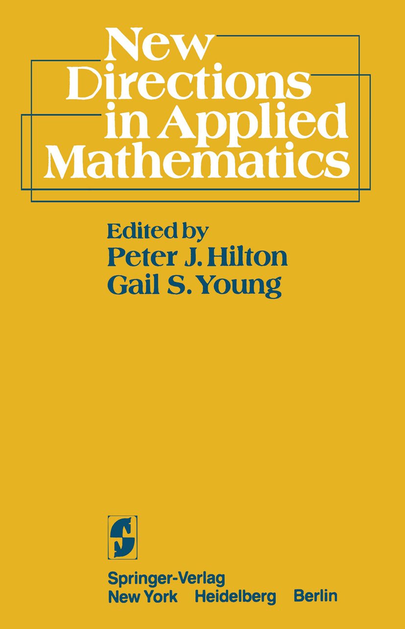 New Directions in Applied Mathematics