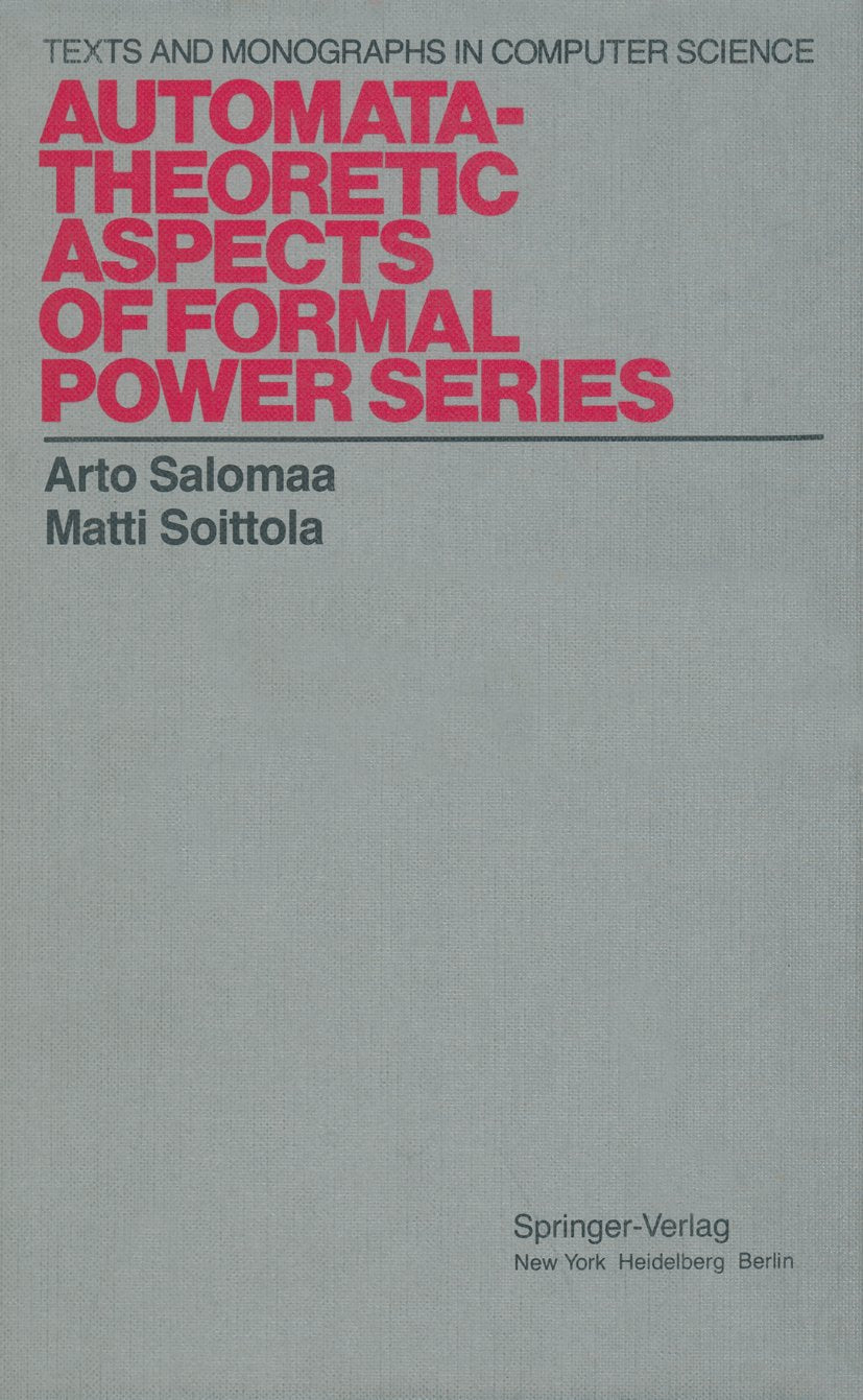 Monographs in Computer Science