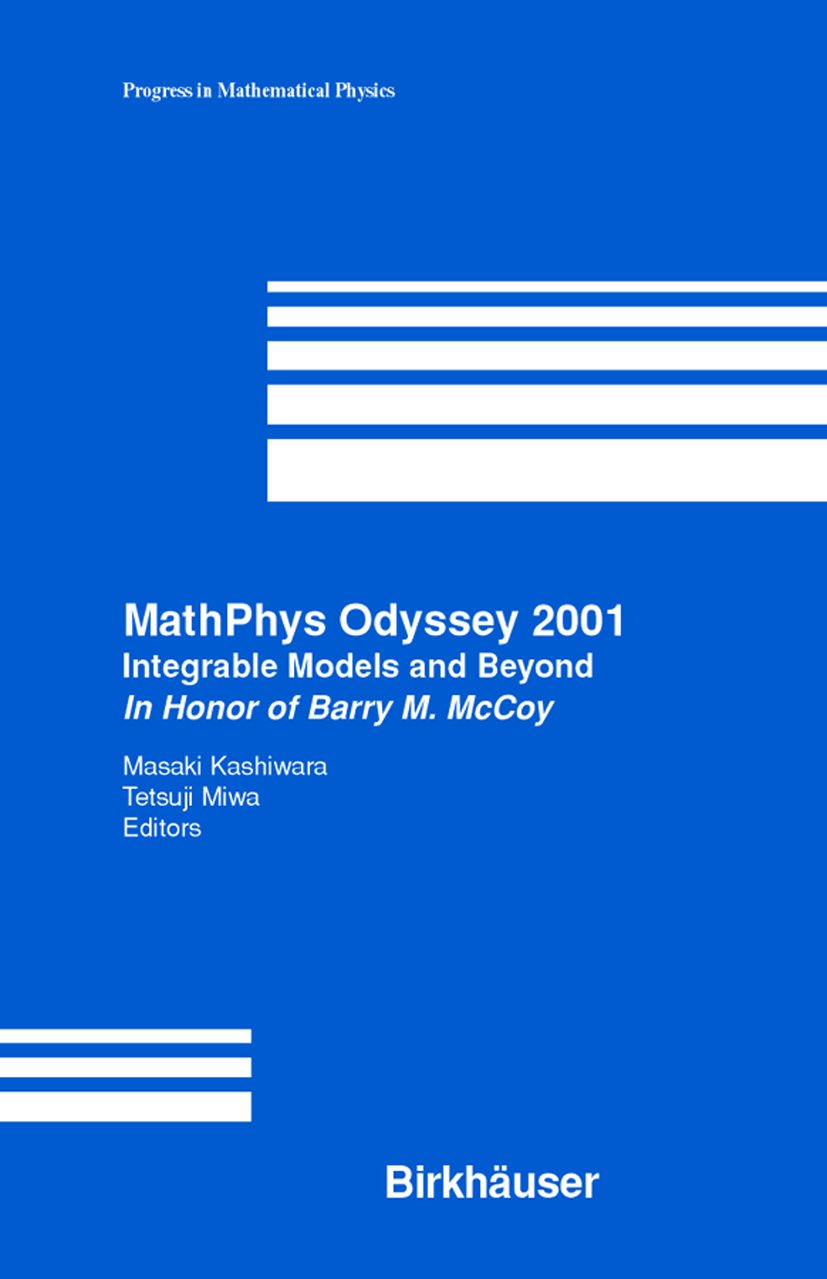 Progress in Mathematical Physics