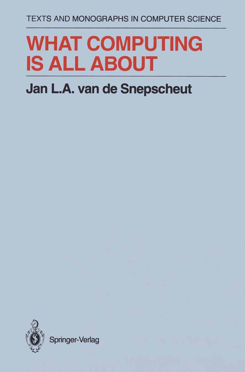 Monographs in Computer Science