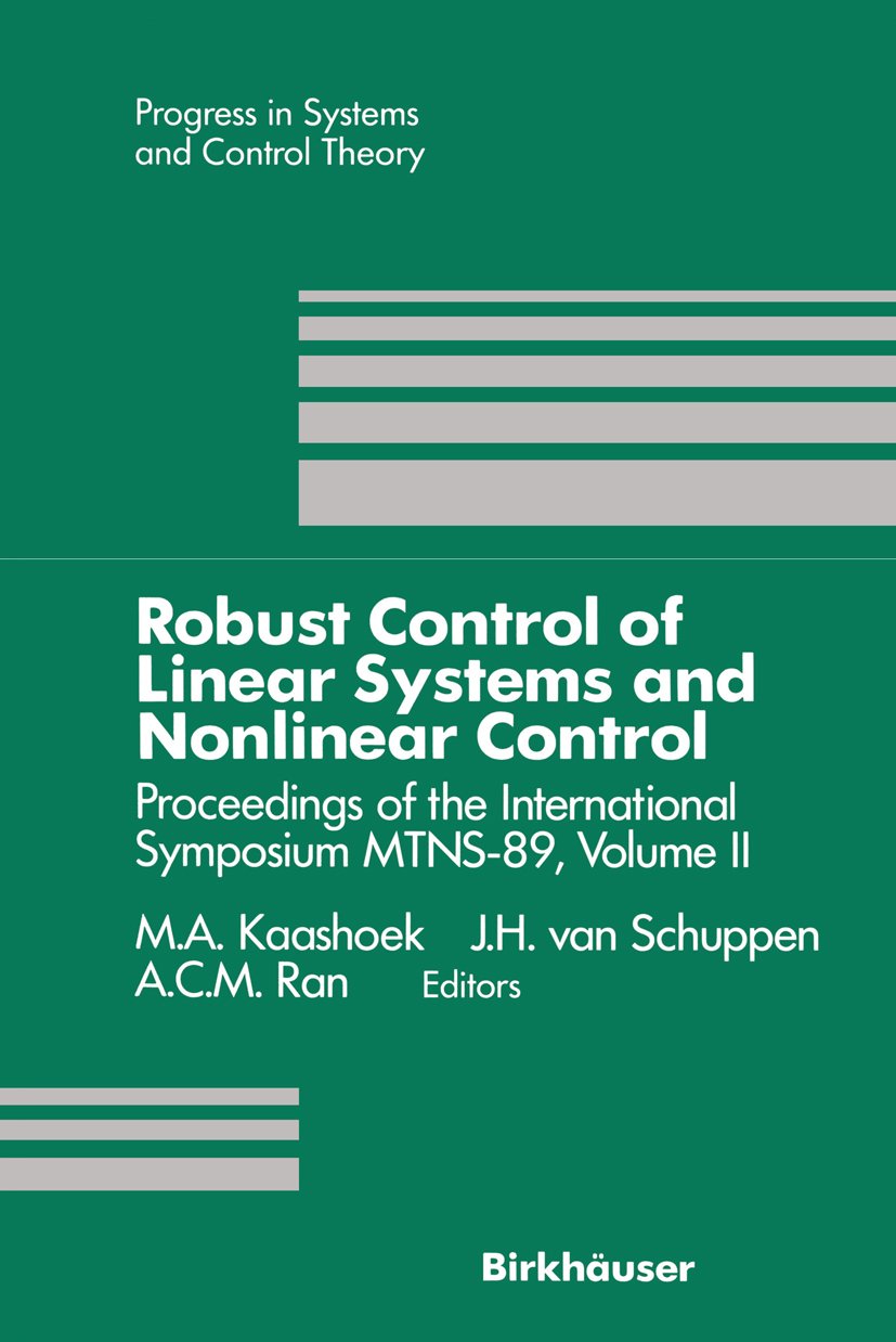 Progress in Systems and Control Theory