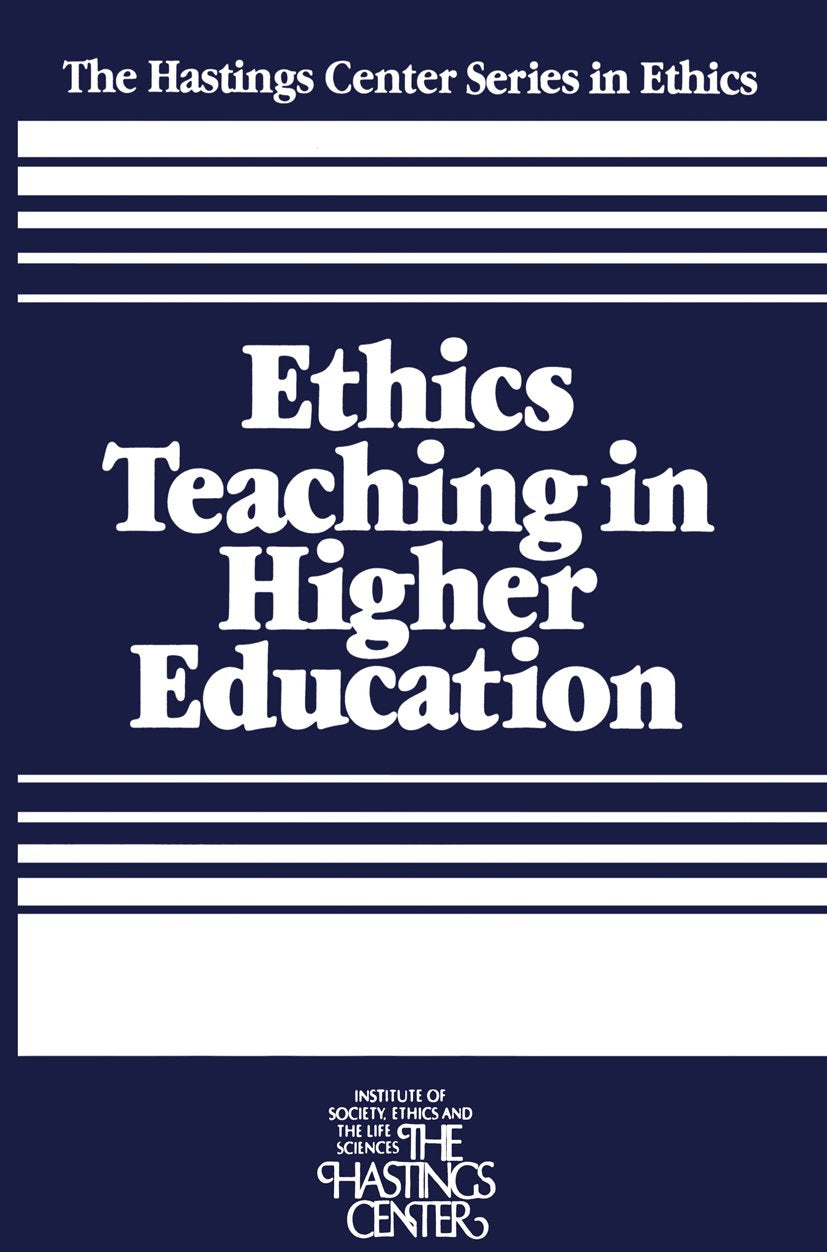 The Hastings Center Series in Ethics