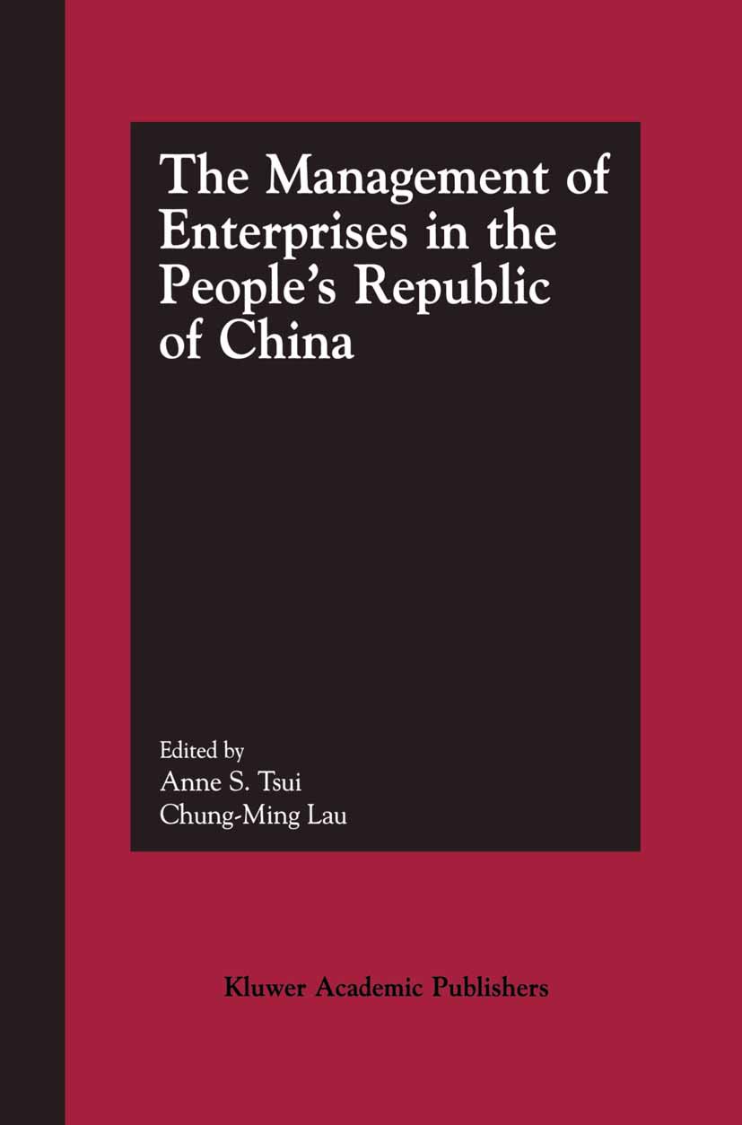 The Management of Enterprises in the People’s Republic of China
