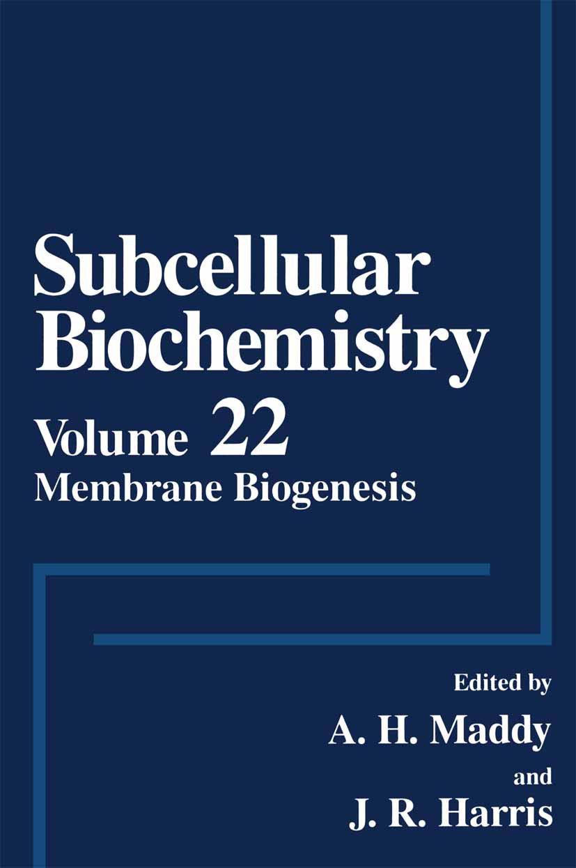 Subcellular Biochemistry