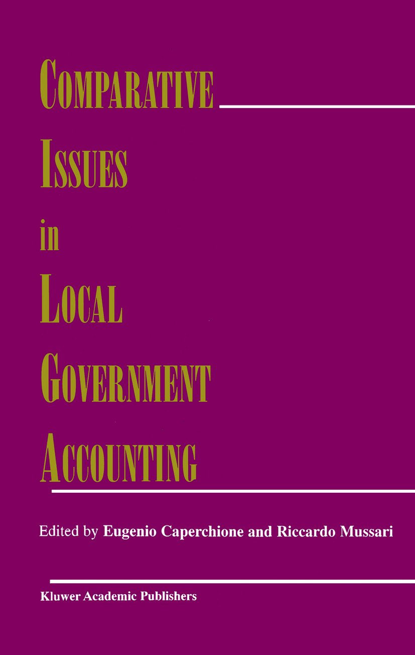Comparative Issues in Local Government Accounting