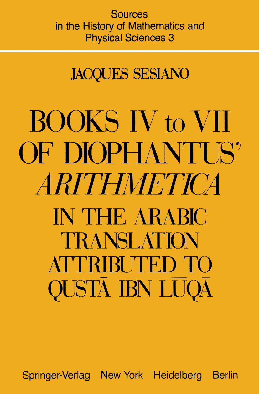 Sources in the History of Mathematics and Physical Sciences