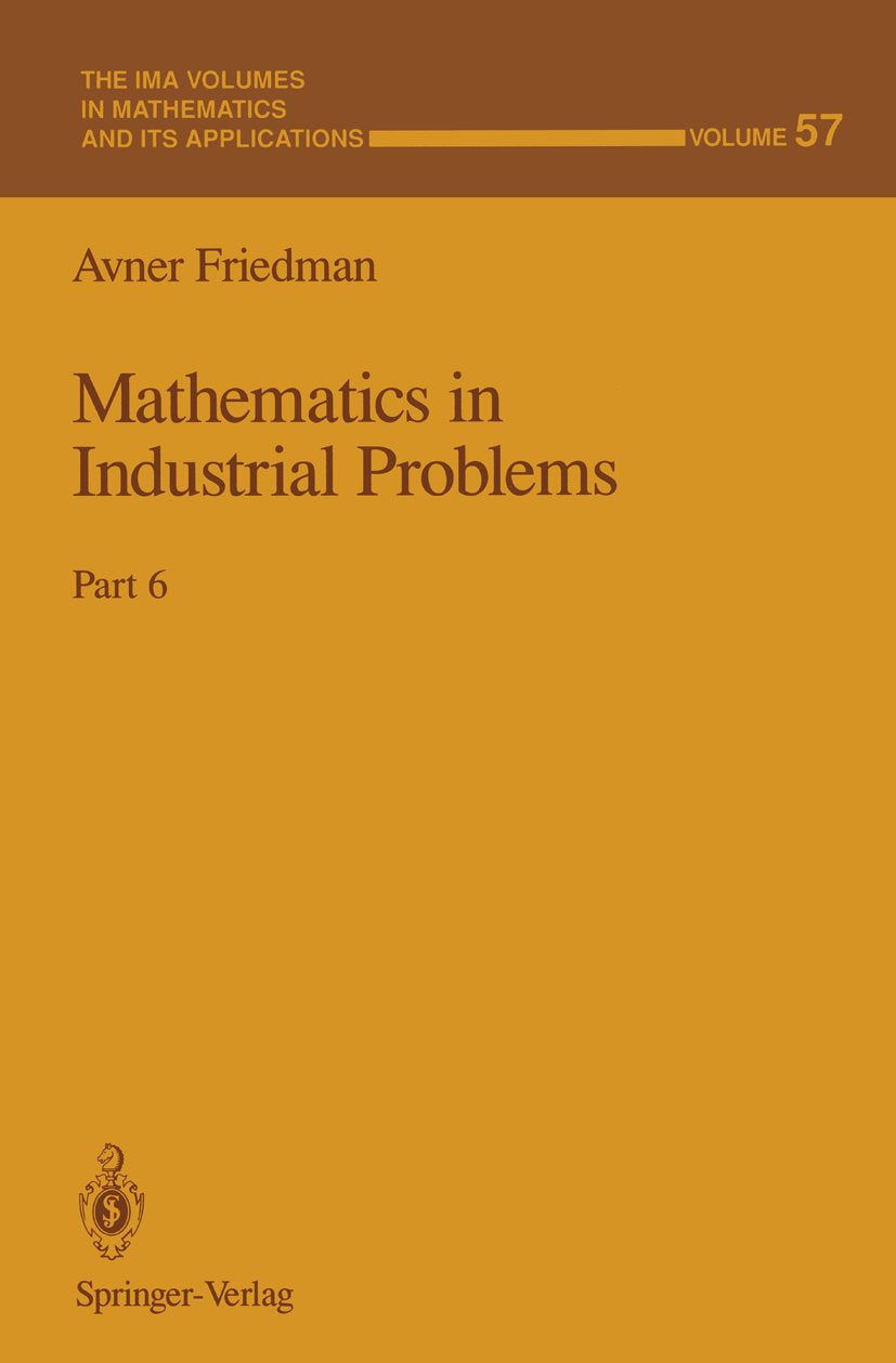 The IMA Volumes in Mathematics and its Applications
