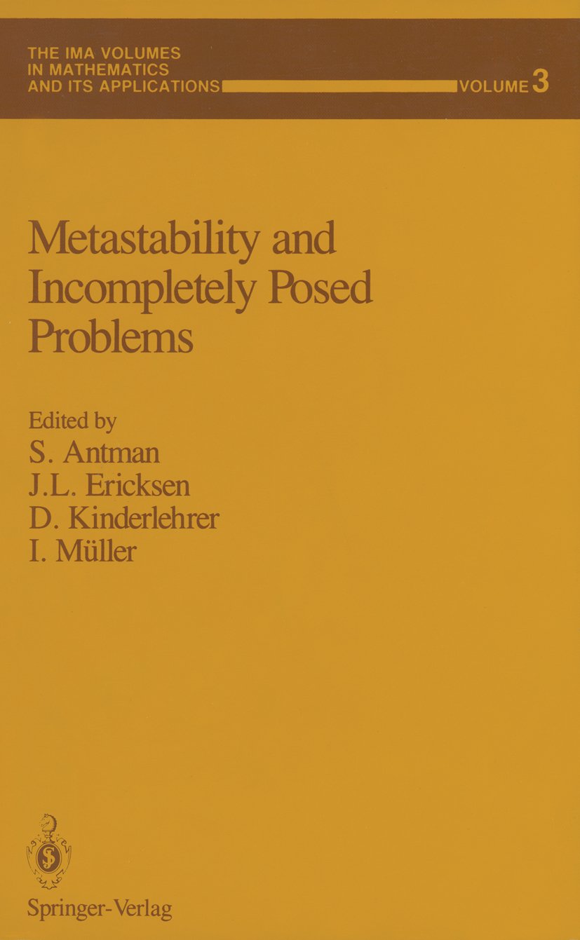 The IMA Volumes in Mathematics and its Applications