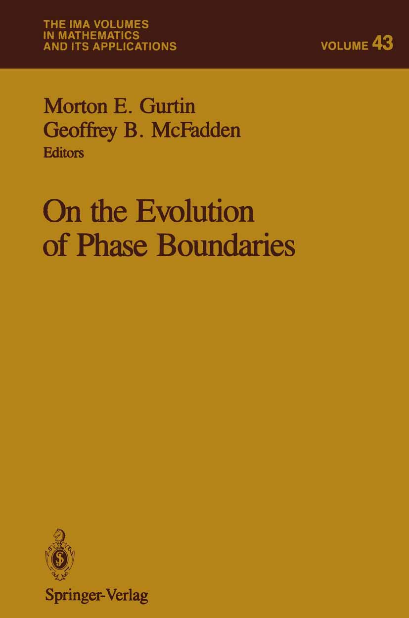 The IMA Volumes in Mathematics and its Applications