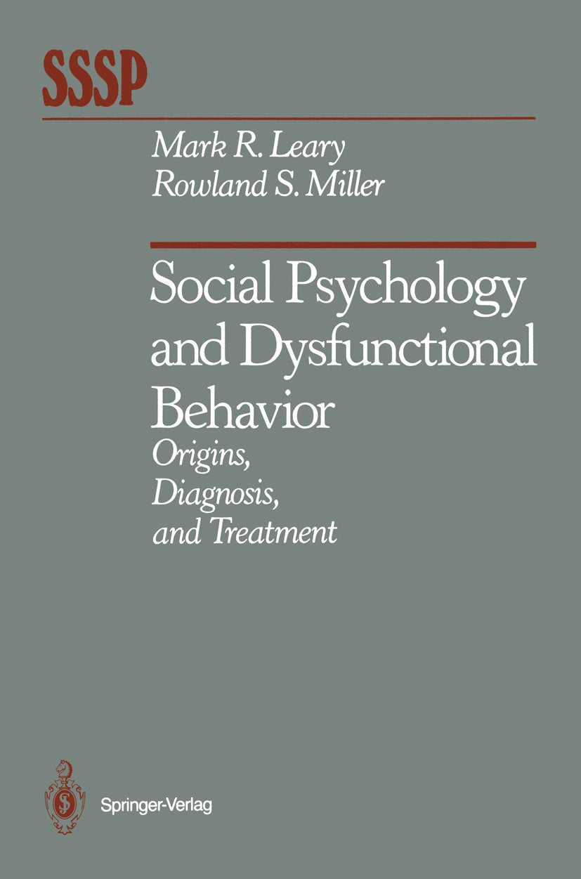Springer Series in Social Psychology
