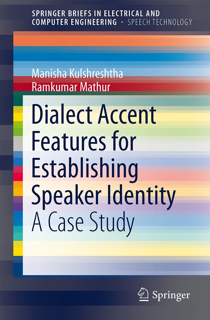 SpringerBriefs in Speech Technology