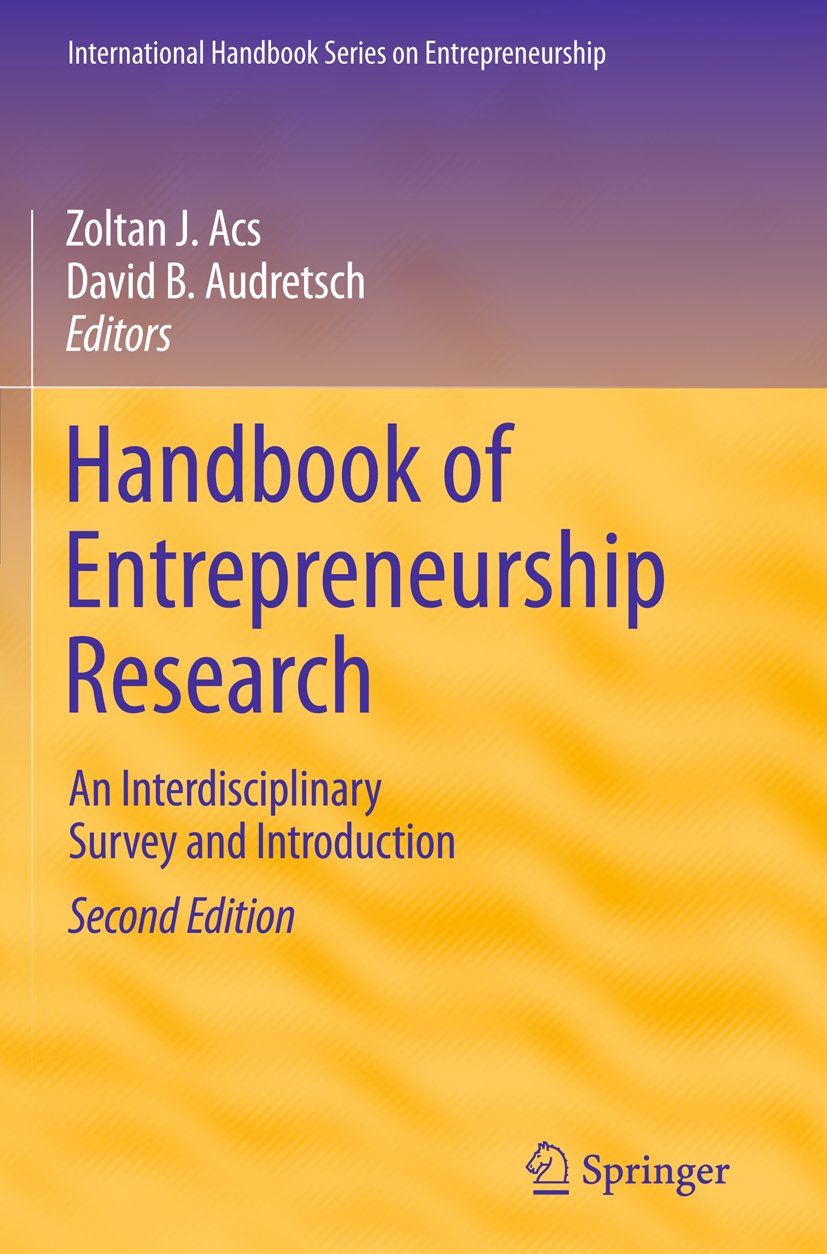 International Handbook Series on Entrepreneurship
