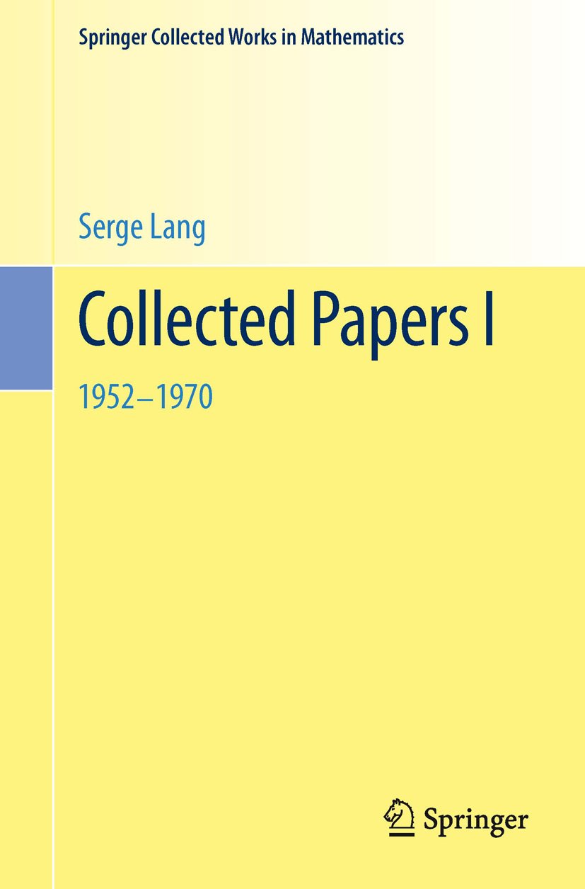 Springer Collected Works in Mathematics