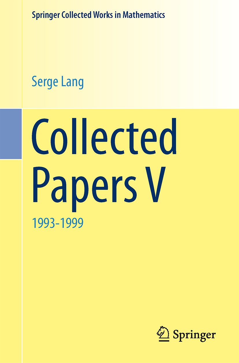 Springer Collected Works in Mathematics