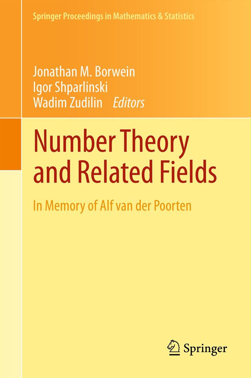 Springer Proceedings in Mathematics & Statistics