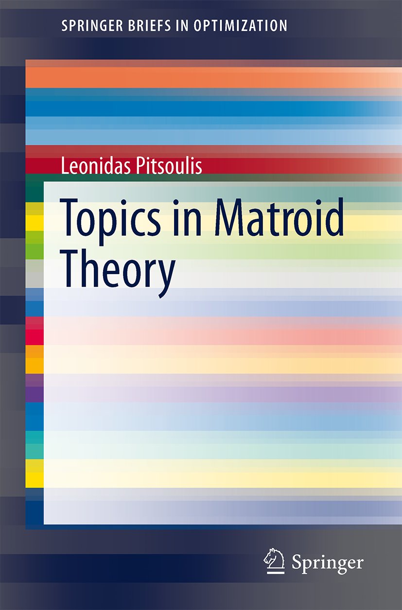 SpringerBriefs in Optimization