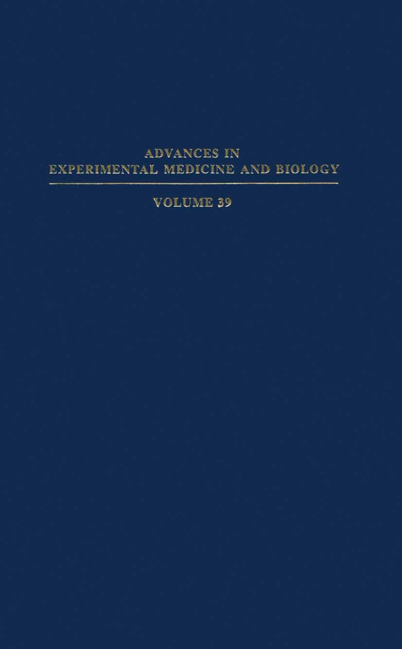 Advances in Experimental Medicine and Biology