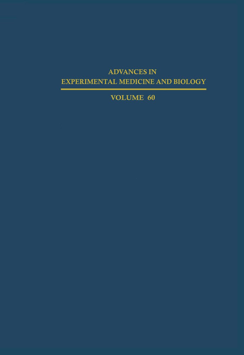 Advances in Experimental Medicine and Biology