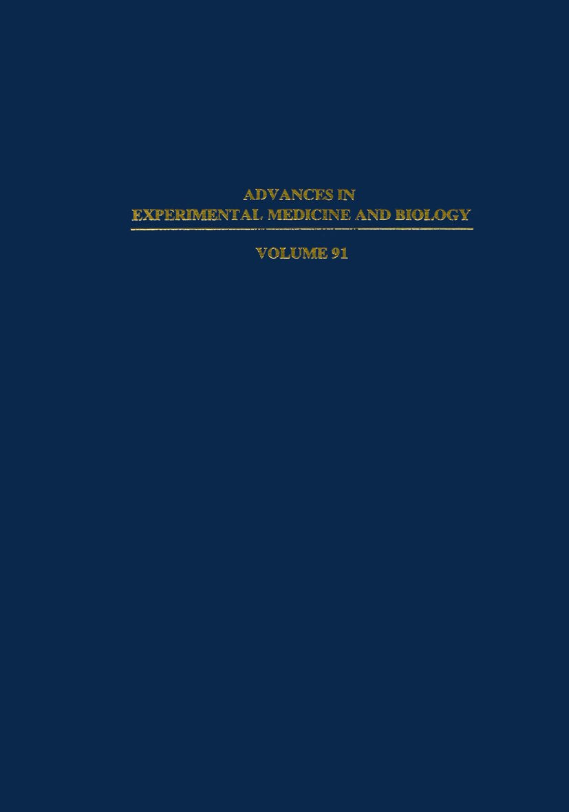 Advances in Experimental Medicine and Biology