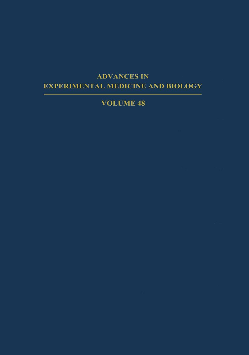 Advances in Experimental Medicine and Biology