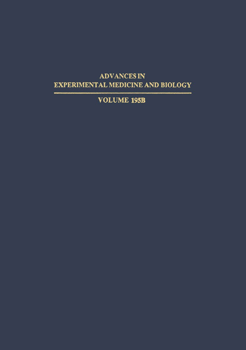Advances in Experimental Medicine and Biology