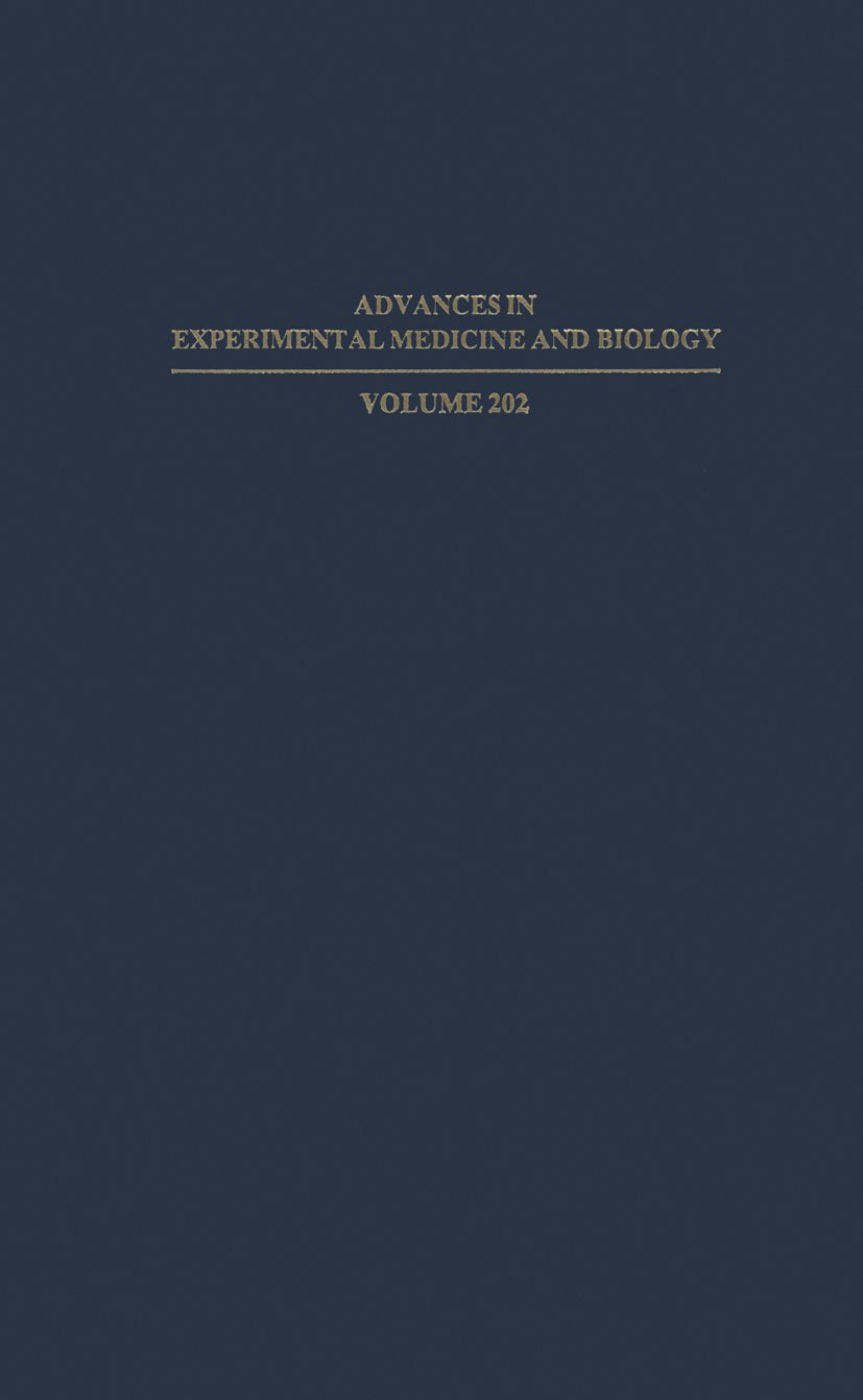 Advances in Experimental Medicine and Biology