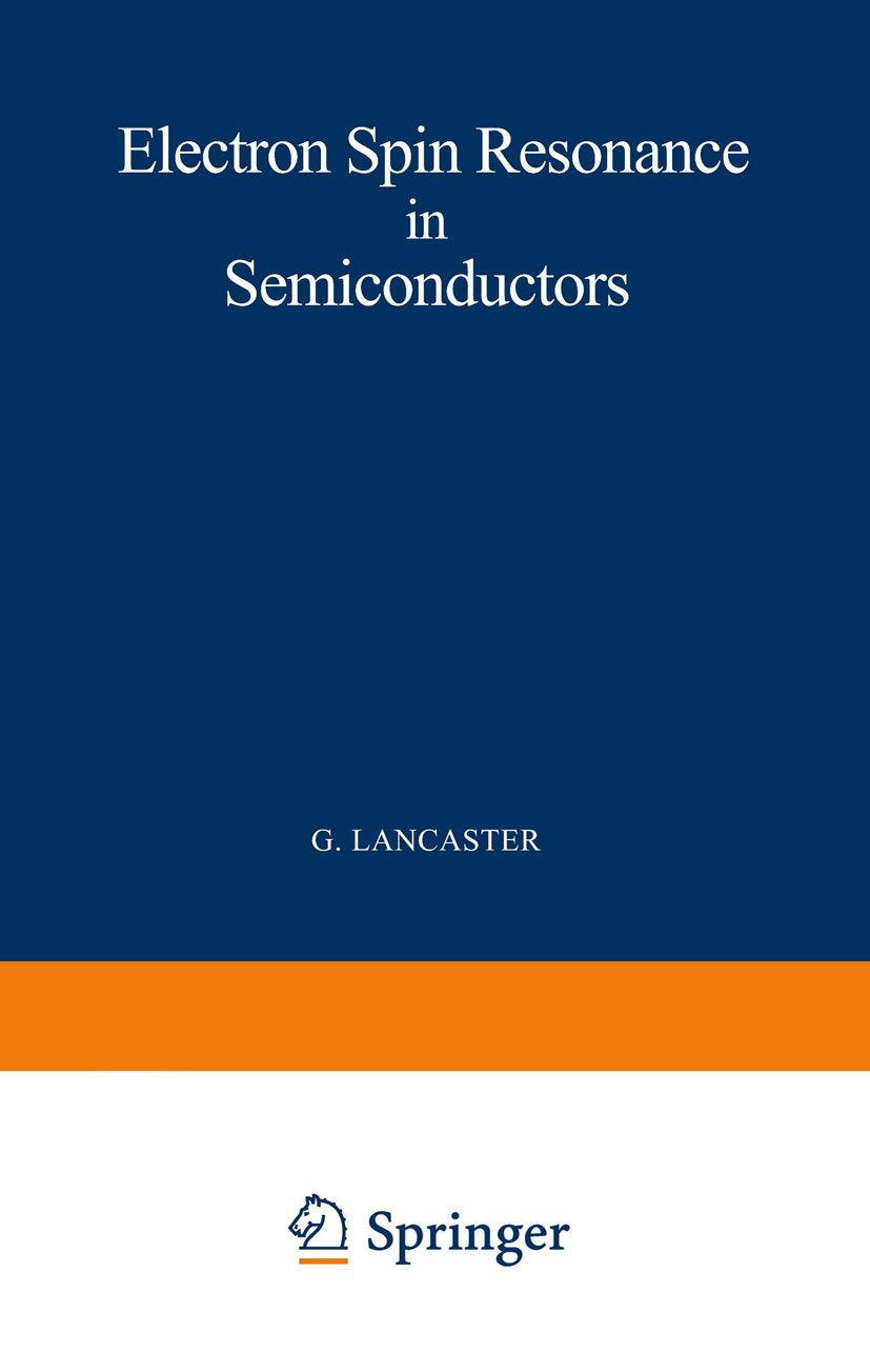 Monographs on Electron Spin Resonance