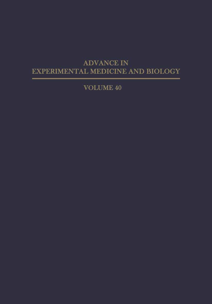 Advances in Experimental Medicine and Biology