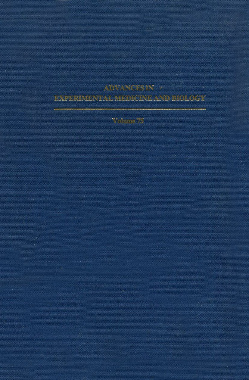 Advances in Experimental Medicine and Biology