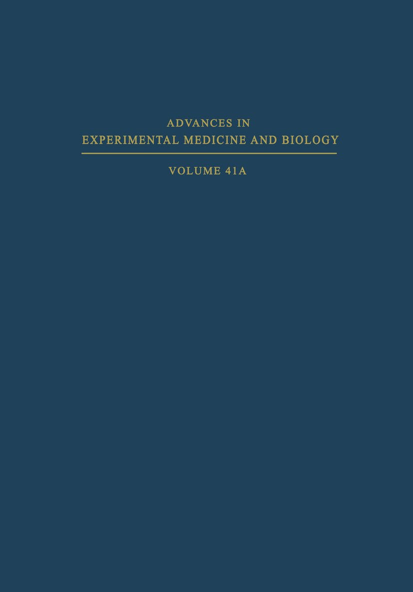 Advances in Experimental Medicine and Biology