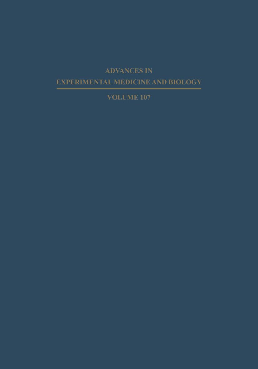 Advances in Experimental Medicine and Biology