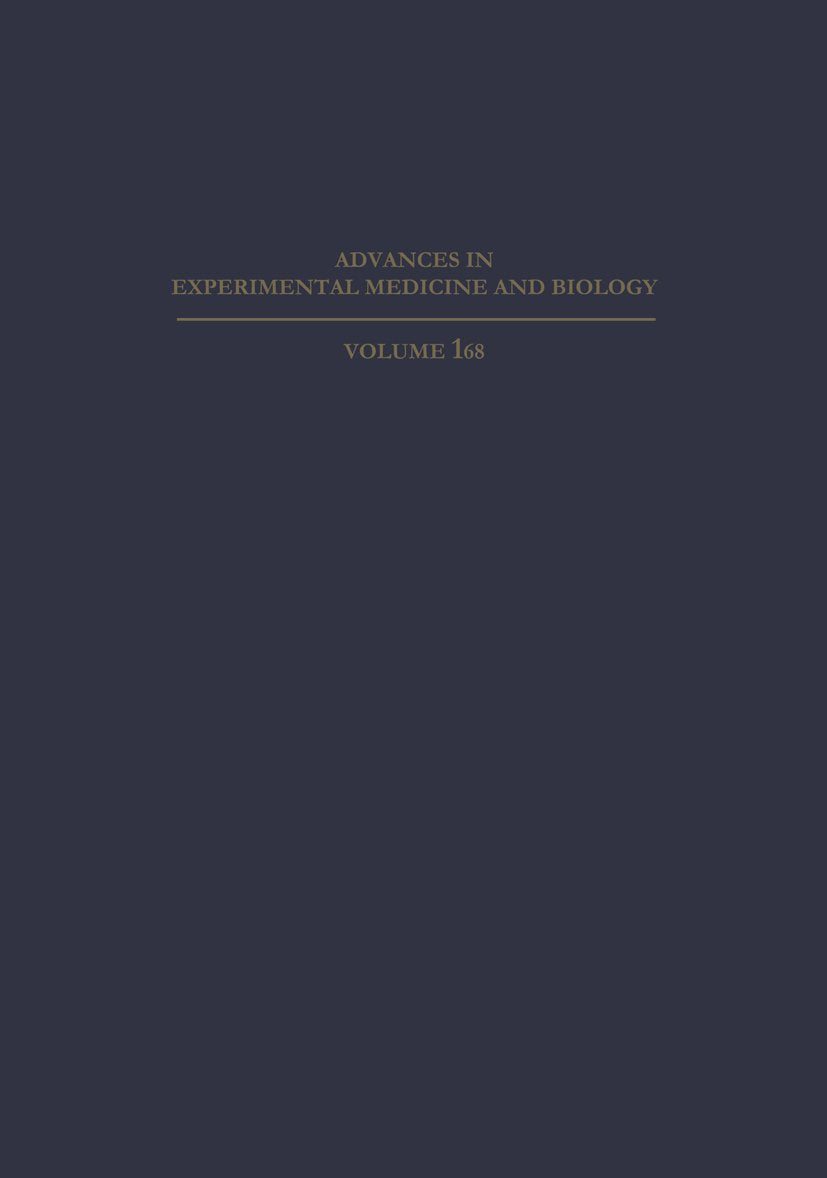Advances in Experimental Medicine and Biology