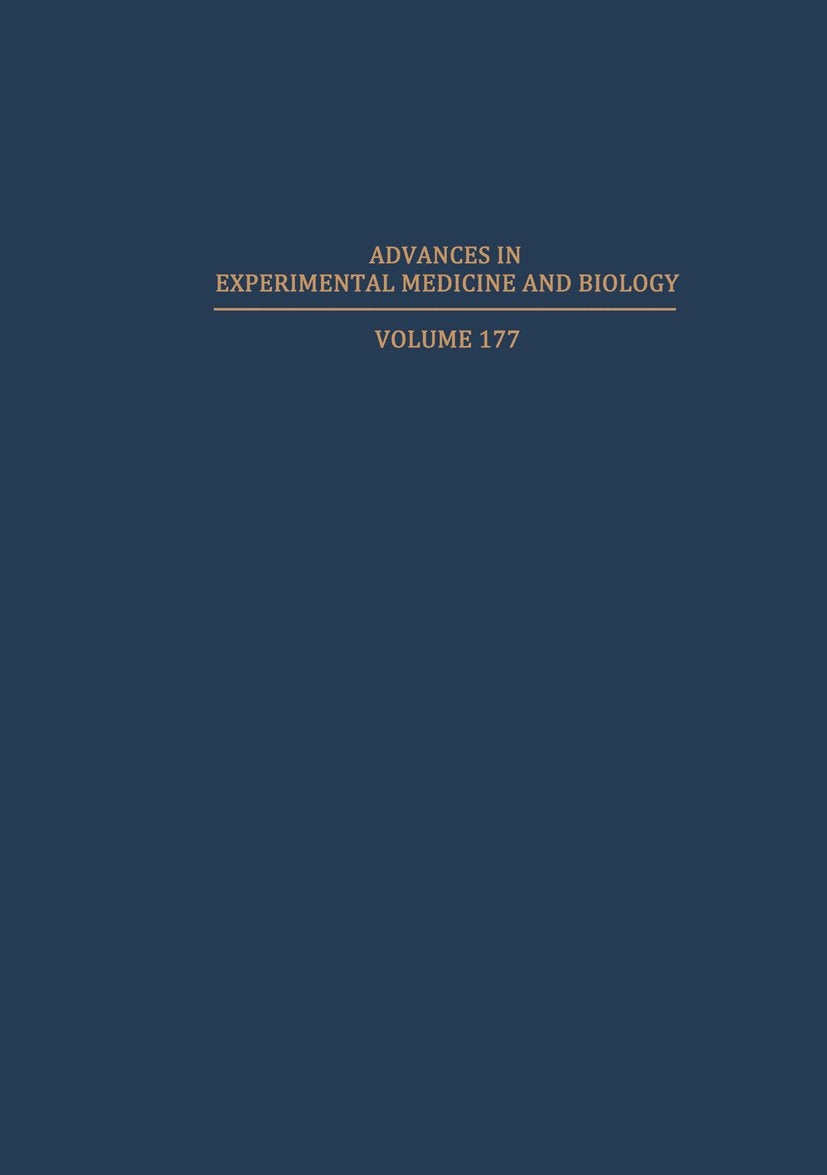 Advances in Experimental Medicine and Biology