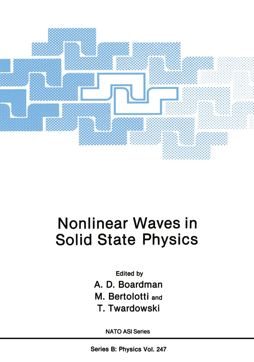 Nonlinear Waves in Solid State Physics