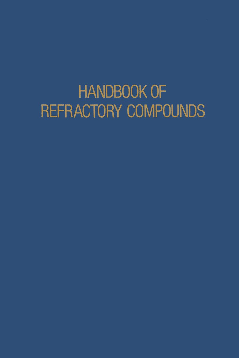 Handbook of Refractory Compounds