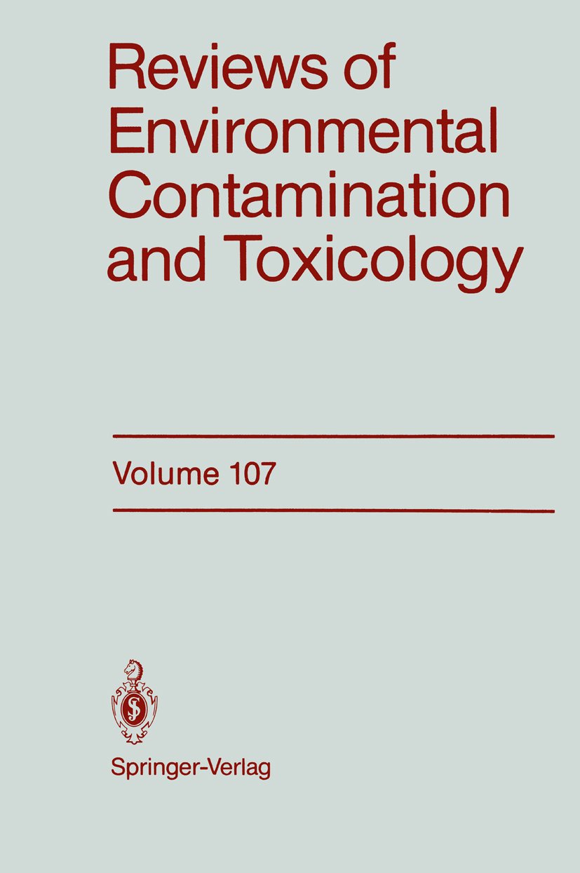 Reviews of Environmental Contamination and Toxicology