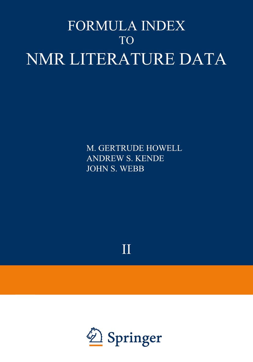 Formula Index to NMR Literature Data