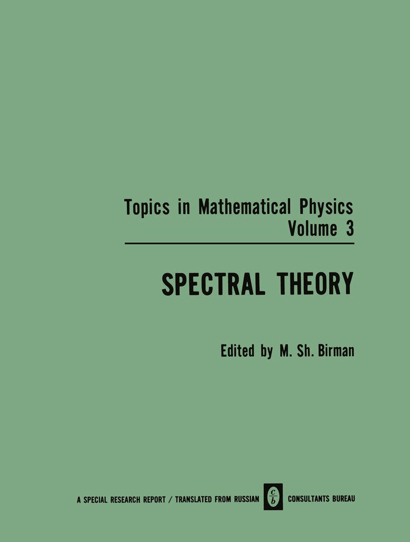 Topics in Mathematical Physics