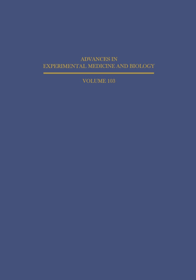 Advances in Experimental Medicine and Biology