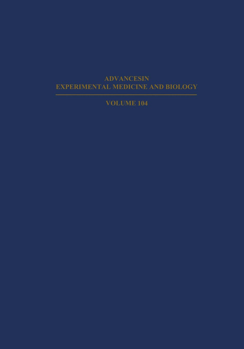 Advances in Experimental Medicine and Biology