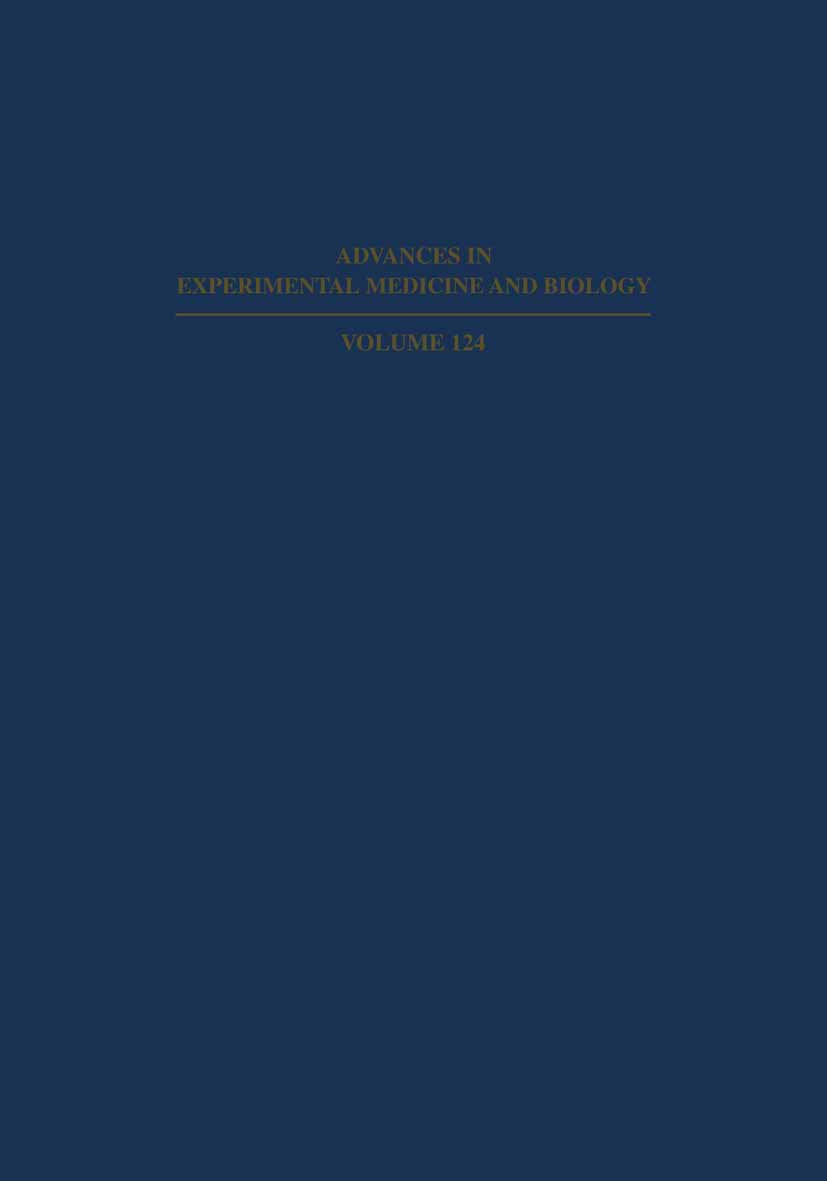 Advances in Experimental Medicine and Biology