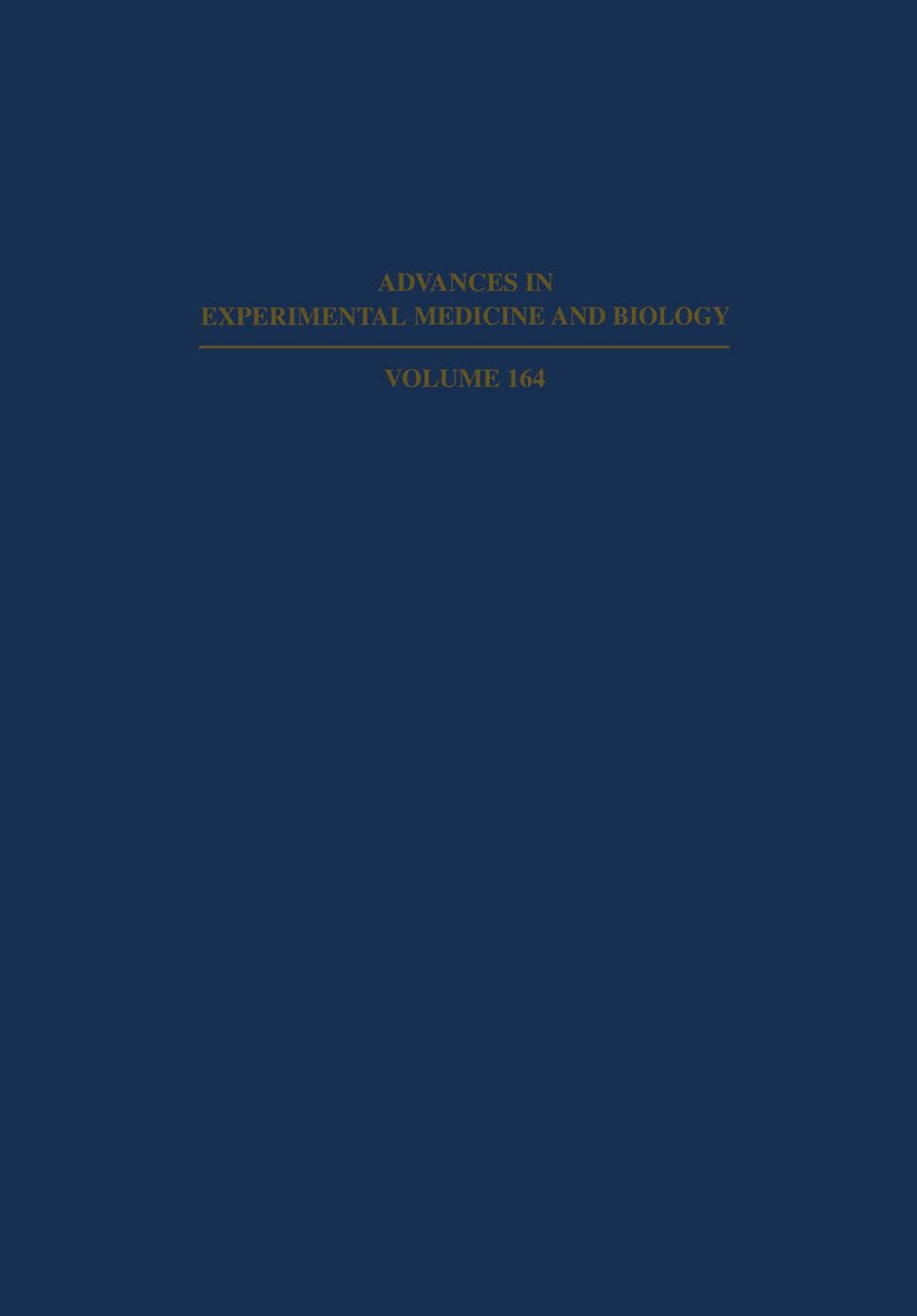 Advances in Experimental Medicine and Biology